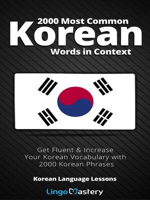 cover image of 2000 Most Common Korean Words in Context